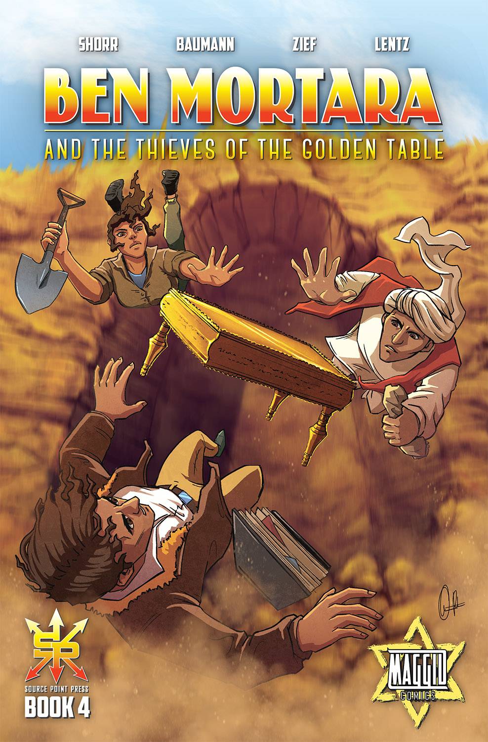 BEN MORTARA AND THIEVES OF GOLDEN TABLE #4 (OF 4) cover