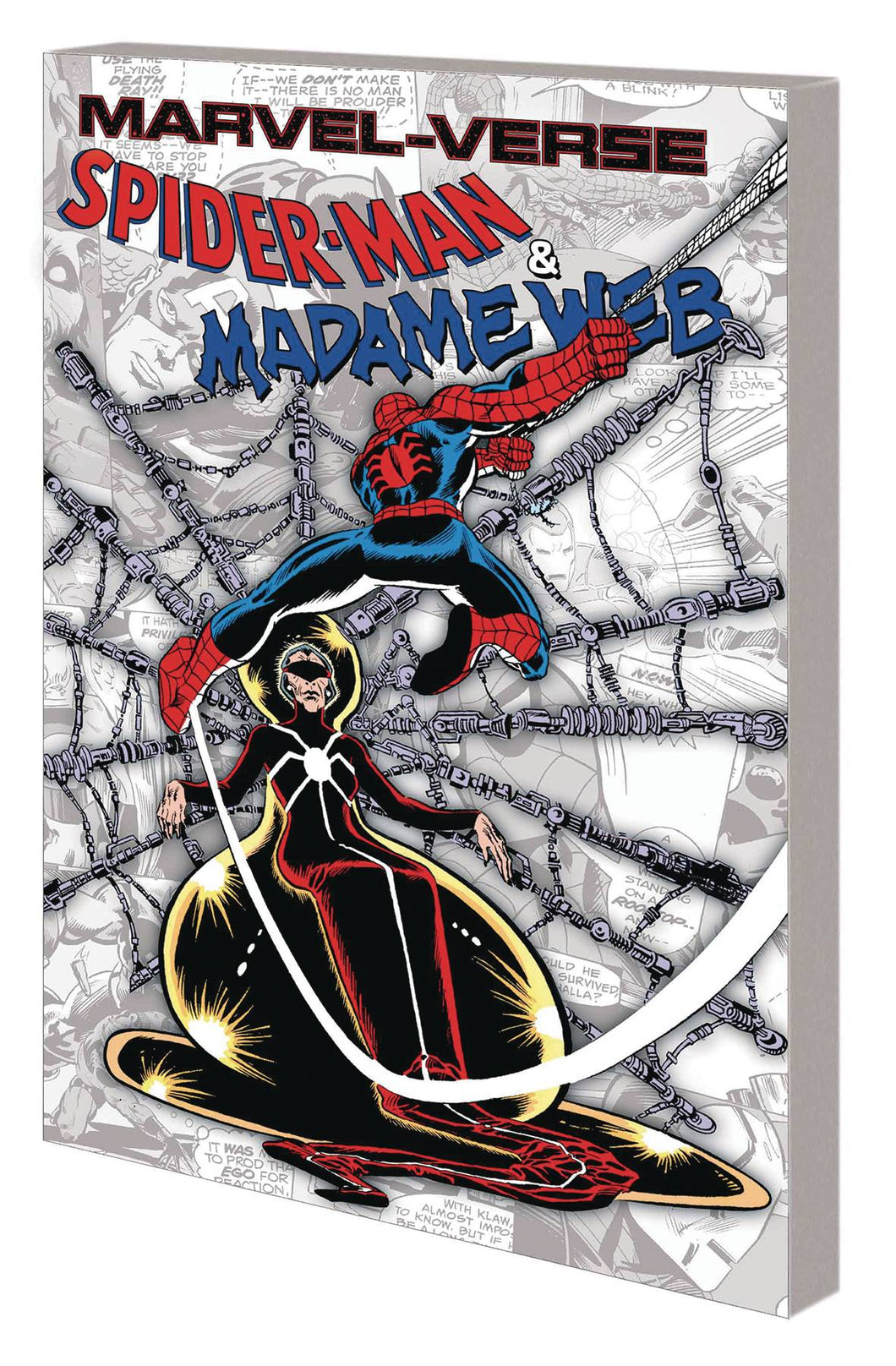 MARVEL-VERSE SPIDER-MAN MADAME WEB TP cover