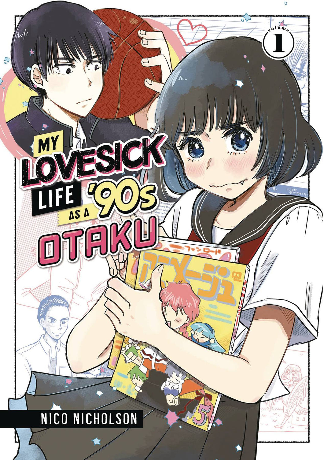 MY LOVESICK LIFE AS A 90S OTAKU GN VOL 01  cover