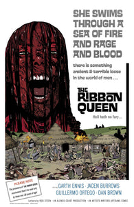 THE RIBBON QUEEN #5 (OF 8) CVR C HORROR POSTER HOMAGE cover