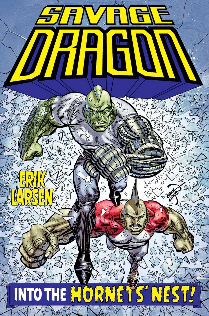 SAVAGE DRAGON INTO HORNETS NEST TP  cover