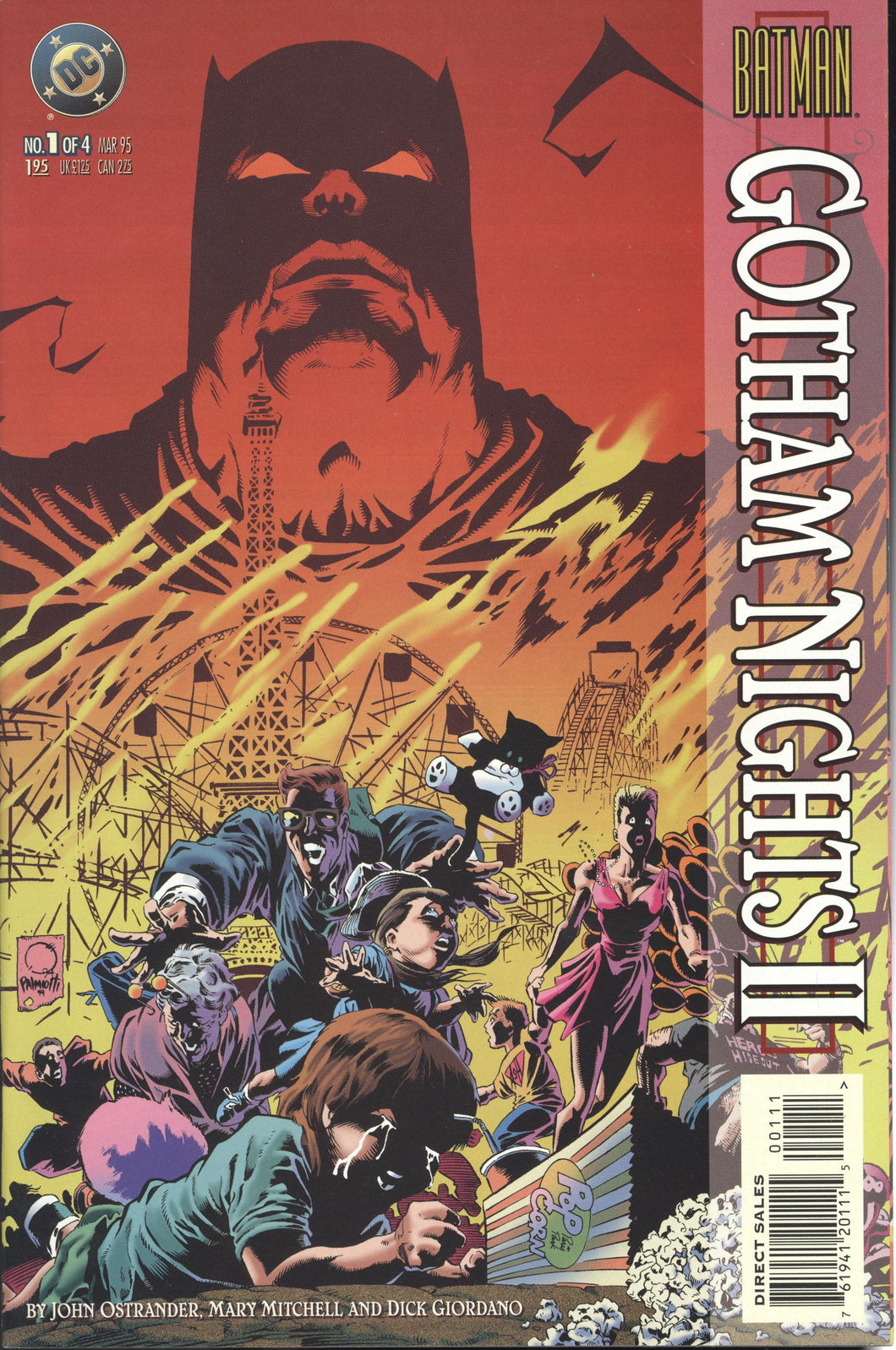 BATMAN: GOTHAM NIGHTS II (1995 DC Comics) #1-4 COMPLETE SET