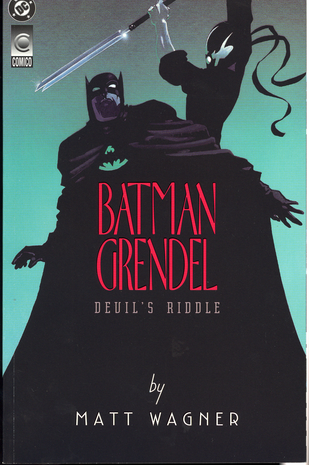 BATMAN GRENDEL #1-2 (1993 DC Dark Horse) FULL RUN COMPLETE SET Matt Wagner