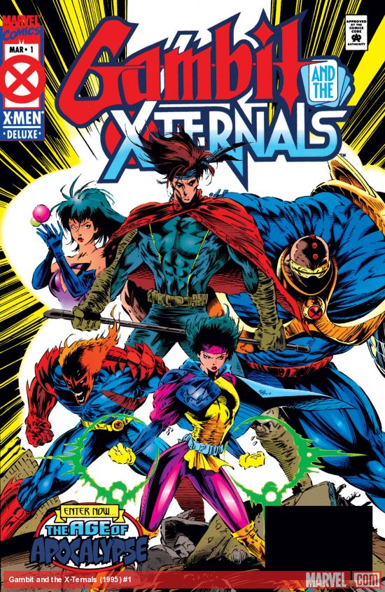GAMBIT & THE XTERNALS #1-4 (Marvel 1995) COMPLETE SET