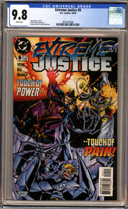 EXTREME JUSTICE #9 (1995 DC Comics) CGC 9.8 NM/M 1st WONDER TWINS IN DCU