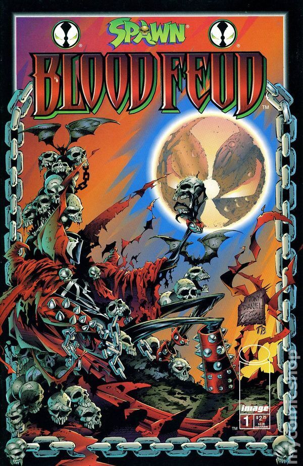 SPAWN BLOOD FEUD #1-4 (Image 1995) COMPLETE SET