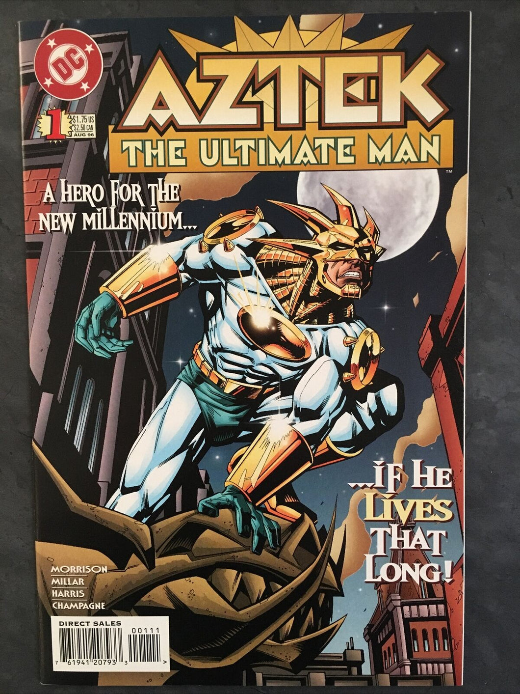 AZTEK THE ULTIMATE MAN #1-10 (DC 1996) COMPLETE SET