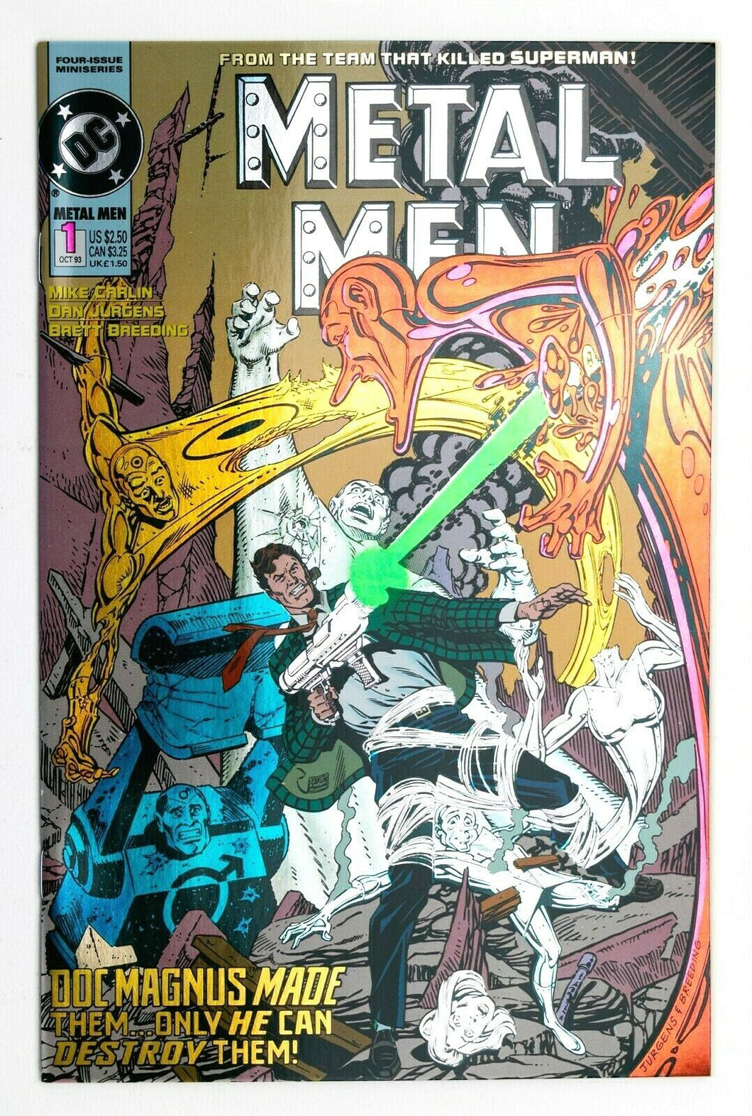 METAL MEN #1-4 (DC 1992) COMPLETE SET
