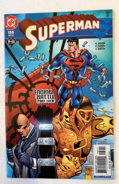 SUPERMAN: ENDING BATTLE (2002 DC) COMPLETE 8-PART STORY RUN SET