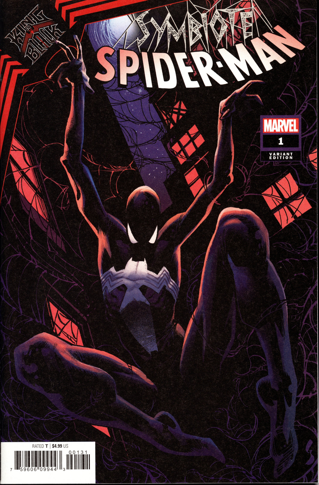 SYMBIOTE SPIDER-MAN KING IN BLACK #1 (OF 5) (2021 Marvel) SHAW 1:25 VARIANT