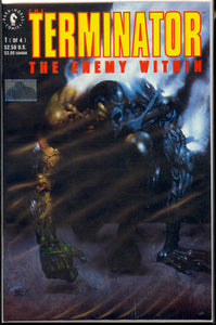 TERMINATOR: ENEMY WITHIN #1-4 (1991 Dark Horse) FULL RUN COMPLETE SET
